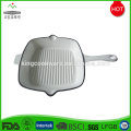 Neuer quadratischer BBQ-Schwarzes Roheisen-Bratpfanne-Grill Pan